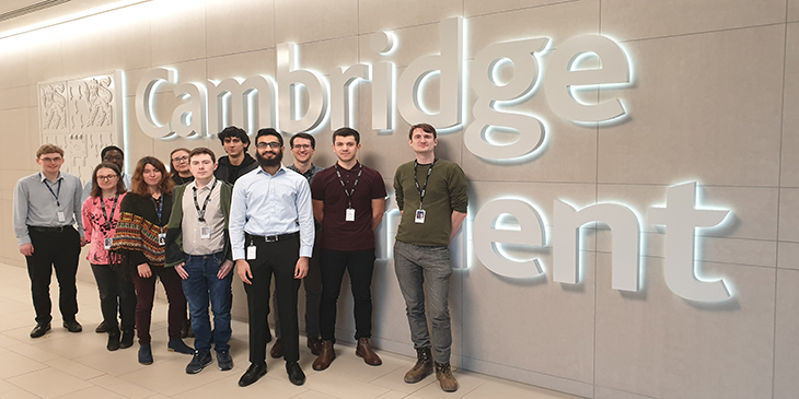 data science apprentices at Cambridge Assessment 