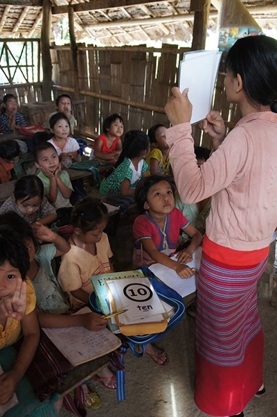 English Class on Thai Myanmar border