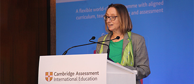 Cambridge Assessment International Education Chief Executive Christine Özden