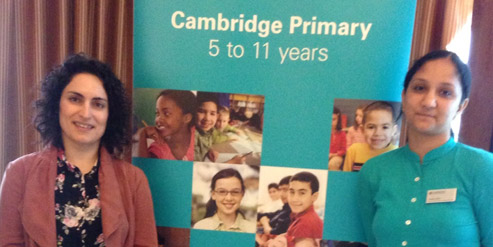 India Cambridge Primary stand in Mumbai