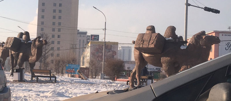 Michael O'Sullivan Mongolia public art image