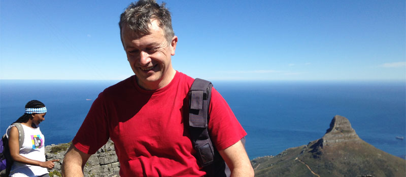 Michael O'Sullivan on Table Mountain image
