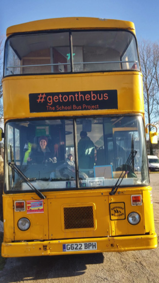 Working with Refugees - School Bus cropped