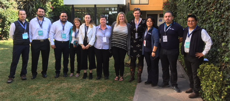 Annemarie and Rosemary with the Anglo team