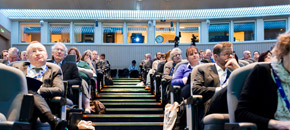 Attendees at Cambridge Assessment event