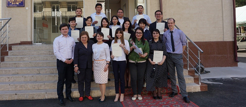 Cambridge Assessment English item writer training in Tashkent