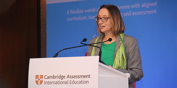 Cambridge Assessment International Education Chief Executive Christine Özden