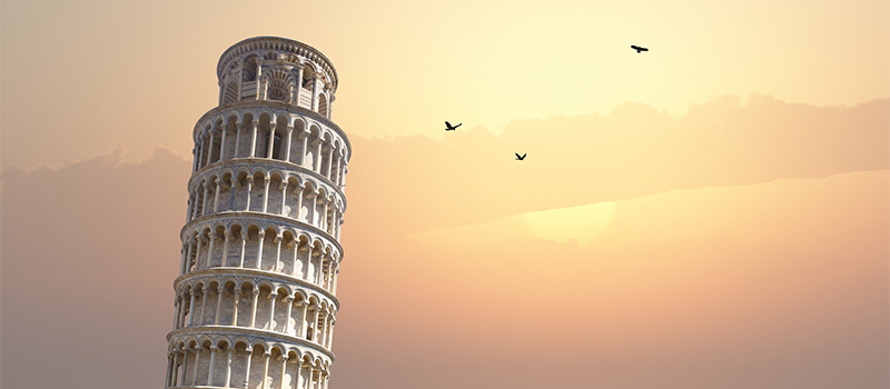 Leaning tower of Pisa