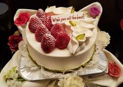 Simon Lebus Japan blog 2018 retirement cake image Simon Lebus Japan blog 2018 retirement cake image