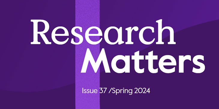Research Matters 37 cover
