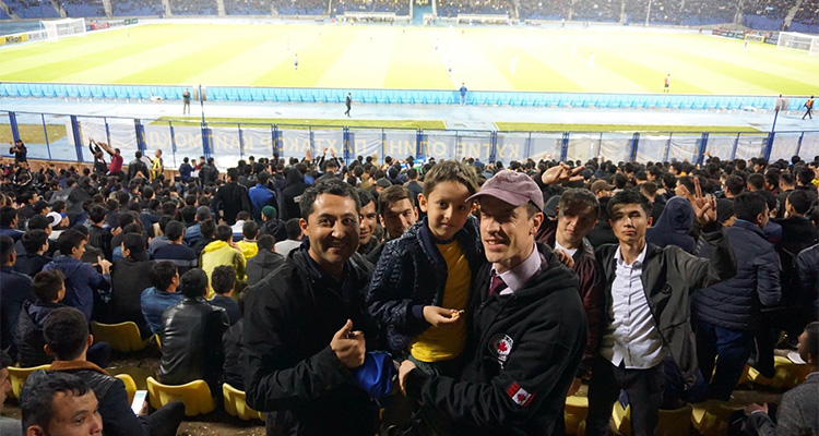 football in tashkent